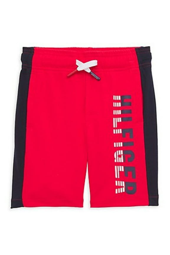 Boy's Short, Red/ Navy, X-Large