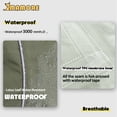 thumbnail image 4 of MAMORE Dog Raincoat, Adjustable Reflective Waterproof Dog Rain Jacket with Leash Hole(Khaki,X-Large), 4 of 6