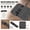 Gray, variant on Waxed Canvas Roll Up Bag, Chef Knife Organizer for Kitchen Utensils, 7 Pocket Portable Tool Roll for Cooking and Camping