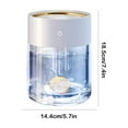 thumbnail image 3 of PEONAVET Air Purifier Colorful Cool Humidifier USB 2000ml Portable with 7 Colors 3 Mode Quiet Suitable for Home Car Bedroom Office and Travel, 3 of 9