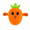 Carrot, variant on Touch Sensitive Rich Sound Entertainment, 2026 New Sensor Music Doll, Stuffed Doll Fruit Shape Happy Interaction, 3 Modes, Parent-Child Interaction Fruit Sensor Beat Plush (Strawberry)