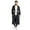 Black, variant on Mens Rain Jacket Outdoor Windproof Rain Suit Lightweight for Camping Hiking Travel Mens Jacket Green L