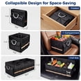 thumbnail image 5 of MORSUMA Car Trunk Organizer Foldable Large Capacity SUV Accessories Organizer with Multiple Compartments, Black, 5 of 6