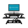 thumbnail image 2 of VersaDesk Convertisseur de Bureau d'Angle Debout Power Pro de 36 Pouces, Noir, 2 of 6