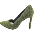 thumbnail image 2 of Alice & Olivia Dina   Pointed Toe Suede  Heels, 2 of 5