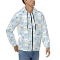 thumbnail image 4 of Zip Up Hoodies for Men - cute cat AB Long Sleeve Comfrt Men'S Fashion Hoodies & Sweatshirts, Jackets for Men Hoodies Pullover Clothing Clothes with Pouch, 4 of 5