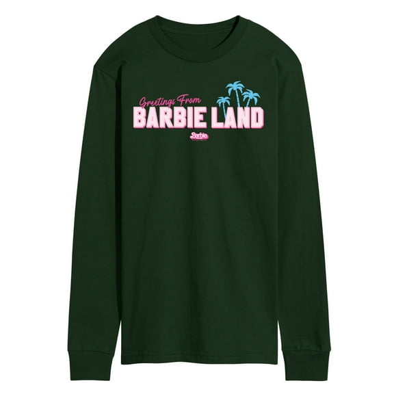 Barbie the Movie - Greetings from Barbie Land - Men's Long Sleeve T-Shirt