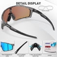 thumbnail image 4 of Gafas de Ciclismo KAPVOE Polarizadas UV400 para Hombre y Mujer Azules, 4 of 6