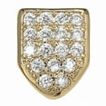 thumbnail image 4 of Single Tooth Grill Punk Hip Hop Plated Grillz Cap Grillz Rhinestone Teeth Grillz, 4 of 10