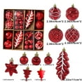 thumbnail image 3 of Blueek Christmas Decorations Christmas Ball Bell Gift Package Combination Christmas Tree Pendant Christmas Ball Set Halloween Decoration, 3 of 8