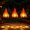 3 PACK, variant on Flickering Flame Hanging Solar Garden Lights for Outside, Solar Powered Lanterns Outdoor Waterproof, Dancing Flame Garden Lanterns for Halloween Decorations, Patio, Camping Table Porch Decor Gifts