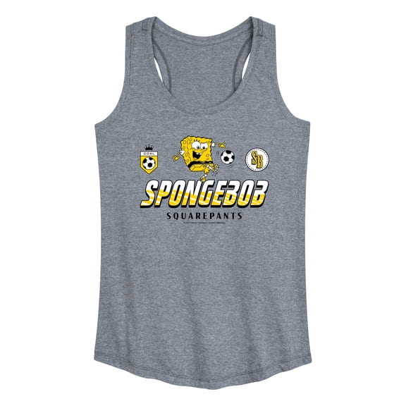 SpongeBob SquarePants - SpongeBob Soccer Jersey - Women's Racerback Graphic Tank
