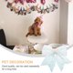 thumbnail image 2 of Christmas Bow Ornaments for Diy Wreath Multi Material Decoration with 2Pcs, 2 of 3