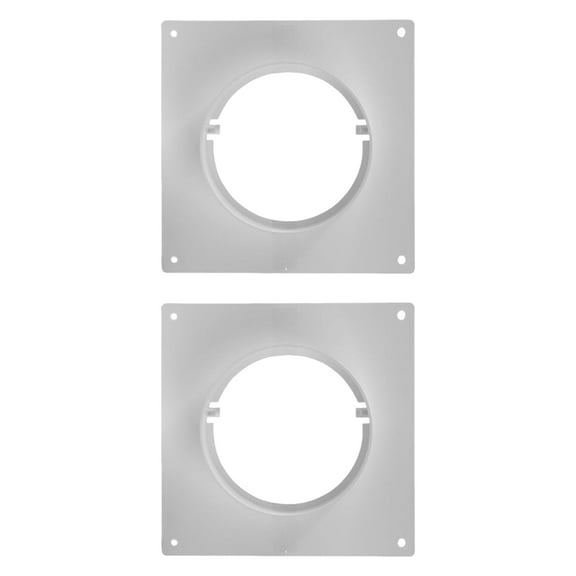 Sinyiin Square Round Transition Adapters Plate for Dryer Bathroom Kitchen Exhaust Fan