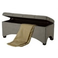 thumbnail image 4 of Better Homes & Gardens Pintucked 42" Storage Bench, Taupe, 4 of 5