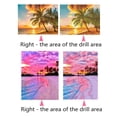 thumbnail image 6 of DIY Diamond Painting by Number Kits Sunset Waterscape Beautiful Art Craft Wall Decoration, 6 of 8
