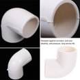 thumbnail image 2 of Phenofice 10Pcs Pvc Elbow Fitting 90 Degree Beige for Water Applications, 2 of 6