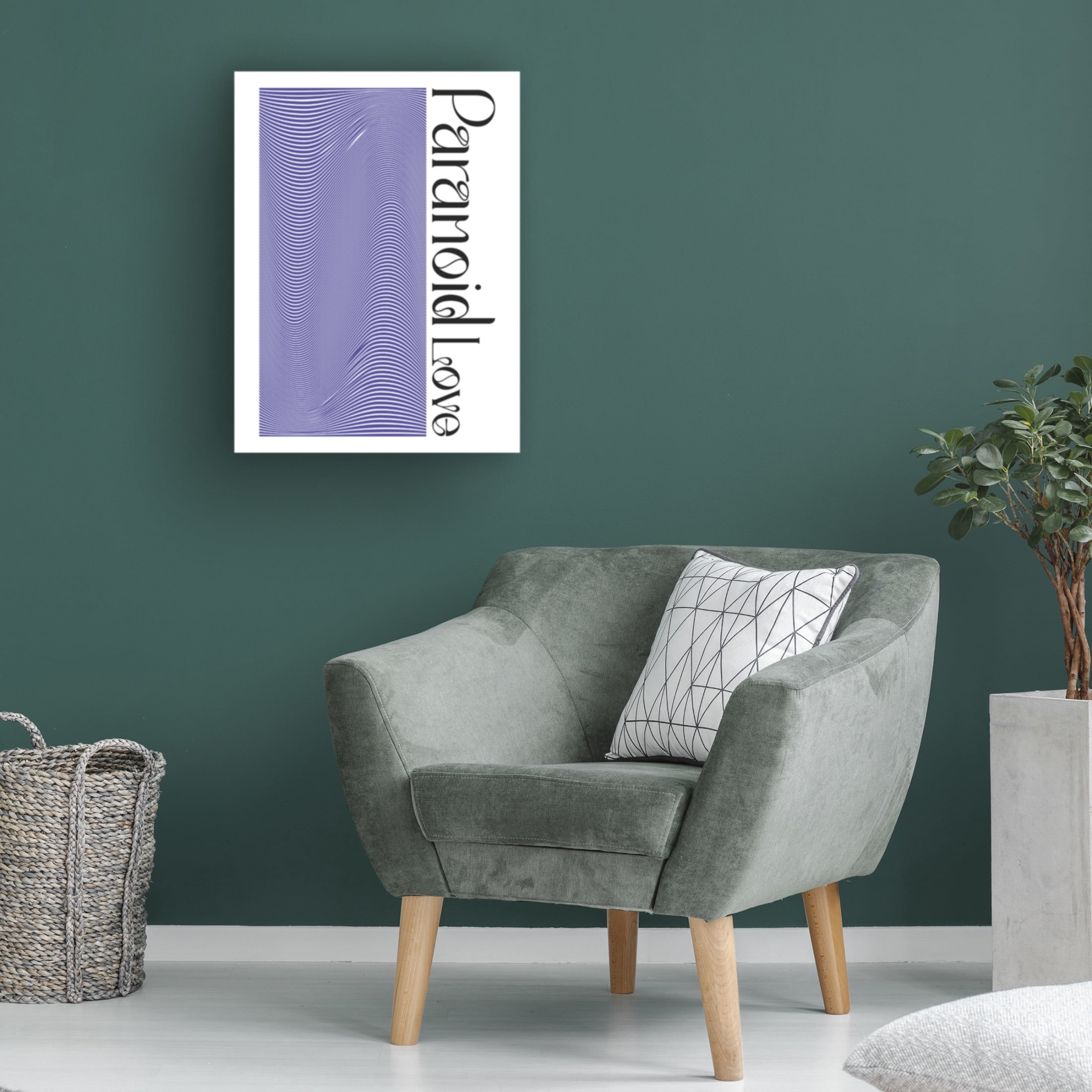 Trademark Fine Art SERGIO ORTIZ LOVE Canvas Wall Art
