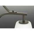 thumbnail image 6 of Progress Lighting Leap 2-Light Flush Mount, Brushed Nickel, Etched Glass Shade, 6 of 8