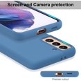 thumbnail image 3 of Compatible with Samsung Galaxy S21 Case,Soft Flexible Silicone Gel Rubber Bumper Cover,Slim Fit Full Body Shockproof Protective Phone Case for Samsung Galaxy S21 Sea Blue, 3 of 15