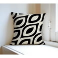 thumbnail image 1 of XIPYYKM Black White Waterproof Hugging Pillow Household Design Pattern Sand Pillow Home Textile Products Pillow Case, 1 of 4