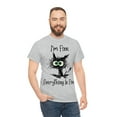 thumbnail image 6 of I'm Fine, Every Thing is Fine Unisex Heavy Cotton Tee, 6 of 9