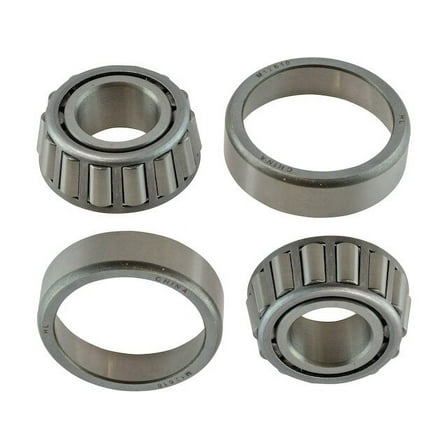 Wheel Bearing Set 2 Piece - Compatible with 1983 - 1996 Chevy Caprice 1984 1985 1986 1987 1988 1989 1990 1991 1992 1993 1994 1995