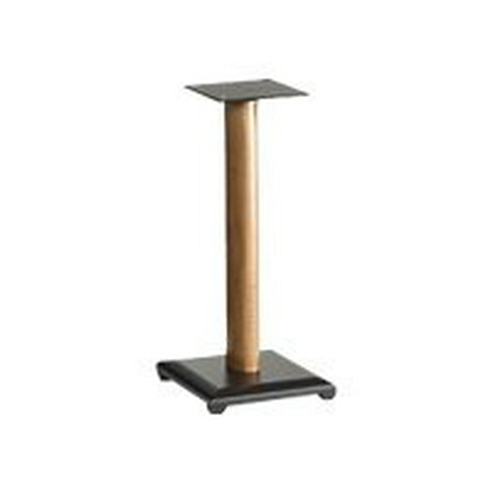 SANUS Natural Series Wood Speaker Stands, 24" in cherry
