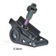 thumbnail image 2 of Mango de bicicleta de aleación de aluminio Free Faucet C Buckle para Brompton (negro), 2 of 9