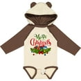 thumbnail image 3 of Inktastic Merry Christmas Boys or Girls Long Sleeve Baby Bodysuit, 3 of 5