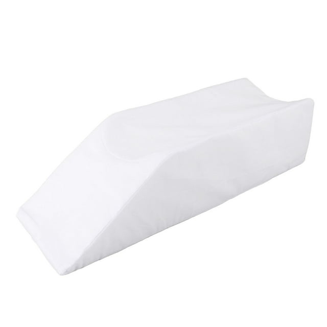 Coussin rehausseur de jambes en forme de U, coussin de couchage en éponge blanche haute densité pour le soutien des genoux et des chevilles