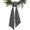 Black White, variant on Red and Black Buffalo Plaid Wreath Sash for Front Door, 3.5 x 54.3 Inch Checkered Bow Ribbon for Christmas Fall Lumberjack Lodge Decor
