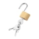thumbnail image 4 of Pequeña Cerradura De Cobre Caja De Equipaje Candado Caja Caja Cerradura Mini Cerradura Amantes Cerradura 20Mm Minnieouse HA014582-00, 4 of 6