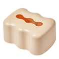 thumbnail image 1 of Advancent Caja de bombeo de escritorio con resorte de fácil acceso para plástico multifuncional de dispensación conveniente Almacenamiento y organización del hogar Amarillo, 1 of 6