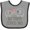 Heather and Black, variant on Inktastic My Papa Loves Me Grandchild Boys or Girls Baby Bib
