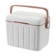 thumbnail image 2 of Nevera portátil con aislamiento térmico para conservar el frío y el , ideal para barbacoas, envíos y conservación de alimentos al aire libre. Beige, 2 of 8
