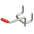 thumbnail image 1 of 50X Single Pegboard Hooks 50mm Board Slat Wall Retail Display Shop Peg Fits 25mm, 1 of 4