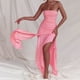thumbnail image 4 of Vestido Bandeau para Mujer Slim Fit Sin Espalda Fuera del Hombro Asimétrico Traje de Vacaciones Hugtrwg Para estrenar, 4 of 9