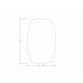 thumbnail image 2 of Arc Boat Bistro Height Meeting Table T-Shaped Metal Base 46x72 Bar Table, 2 of 5