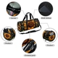 thumbnail image 2 of Sunflower Large Capacity Sports Bag with Interior Zipper Pocket, 17.7 Inches - Swim Bag, Duffle Bag, Dance Bag, Travel Tote Included, 2 of 6