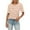 Pink-1, variant on Women Eyelet Long Sleeve Tops Shirts Dressy Hollow Out Crochet Lace Embroidered Blouses 2025 Fashion
