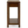 thumbnail image 6 of Safavieh Jaylessa Solid Wood 2 Drawer Console Table in Medium Oak, 6 of 12