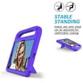 thumbnail image 4 of Dteck Case for Samsung Galaxy Tab S6 Lite 10.4 2022 (SM-P613/P619) & 2020 (SM-P610/P615), Heavy Duty EVA Foam Kids-Friendly Cute Cover with Hand-Grip & Stand,Purple, 4 of 5