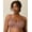 Bronzed Chestnut, variant on Full-Coverage Wireless T-Shirt Bra, Moisture-Wicking  Digital Rose 42C Women's