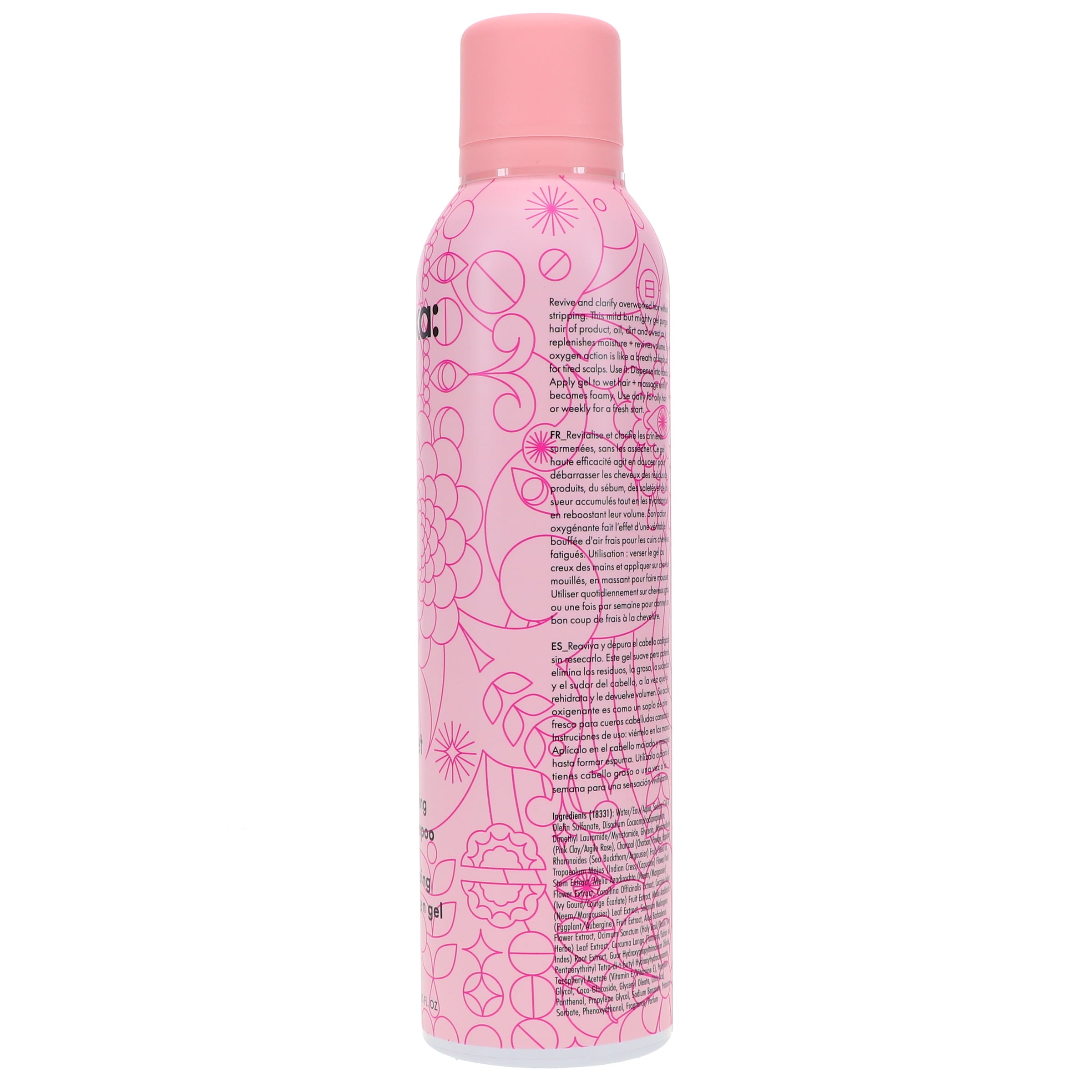Amika Reset Clarifying Gel Shampoo 6.7 oz, Sulfate-Free, Gentle