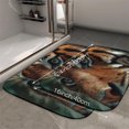 thumbnail image 2 of 1pc Tigers face Absorbent Non-Slip Bathroom Thickened Flannel Rug Decor,Soft,Quick Drying,Suitable For Indoor/outdoor Use,Bathrooms,Bedrooms,Kitchens,Terrace,Laundry Rooms,16"x24", 2 of 9