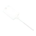 thumbnail image 1 of ZheElen 100x Tag Key Tags Durable And Reliable Reusable Plastic Straps For Various Uses Ties Key Tags White, 1 of 6