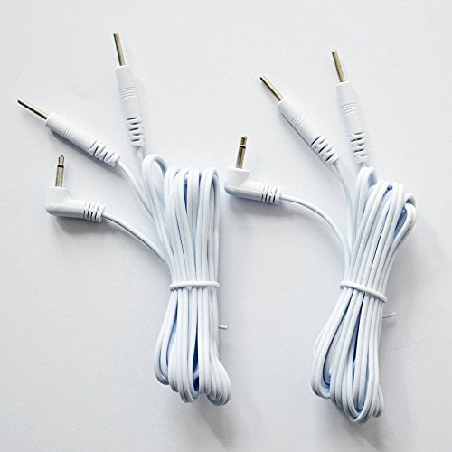 VeniCare Electrode Lead Wires / Cables for Digital Massager Tens 2.5mm One Pair (2pcs)