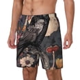 thumbnail image 1 of Fotbe Moonlit Crow Blossoms Traje de Baño para Hombre – Shorts de Natación de Secado Rápido con Forro y Bolsillos-Medium, 1 of 6