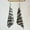 #02, variant on USA Stars Stripes Flag Independence Day Metal Mesh Drops Earrings Punk Bijoux